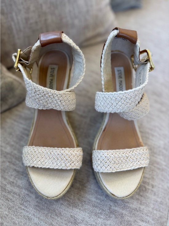Steve Madden Shoes - Steve Madden Fantasik Open-Toe Espadrille size 8